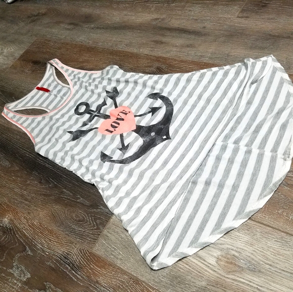 🏷Love Anchor Racerback Tank Top - Picture 3 of 3